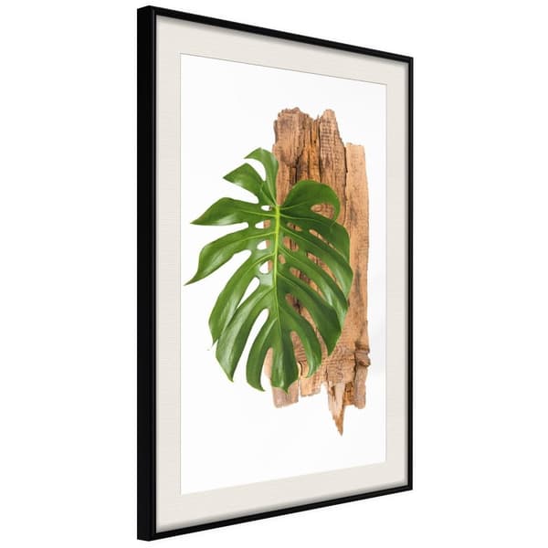 Inramad Poster / Tavla - Leafy Etude
