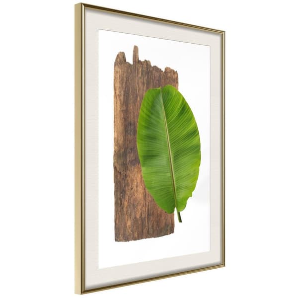 Inramad Poster / Tavla - Forest Nature