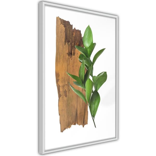Inramad Poster / Tavla - Forest Bouquet Vit ram 20x30