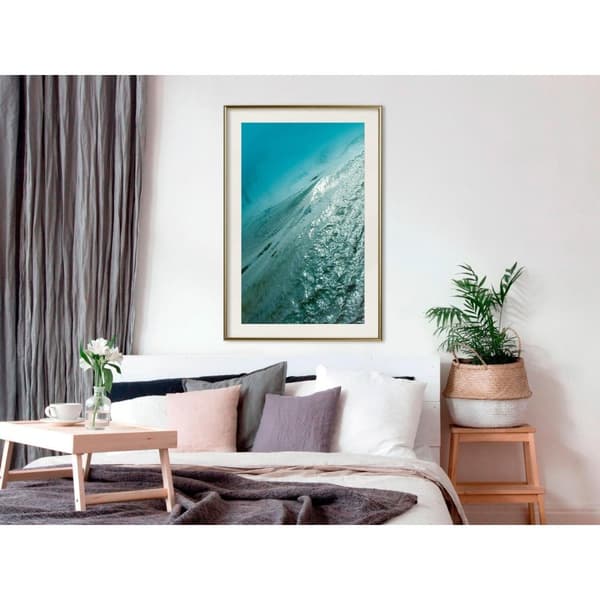 Inramad Poster / Tavla - Depth of the Ocean