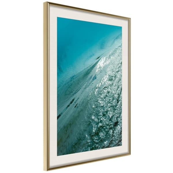 Inramad Poster / Tavla - Depth of the Ocean