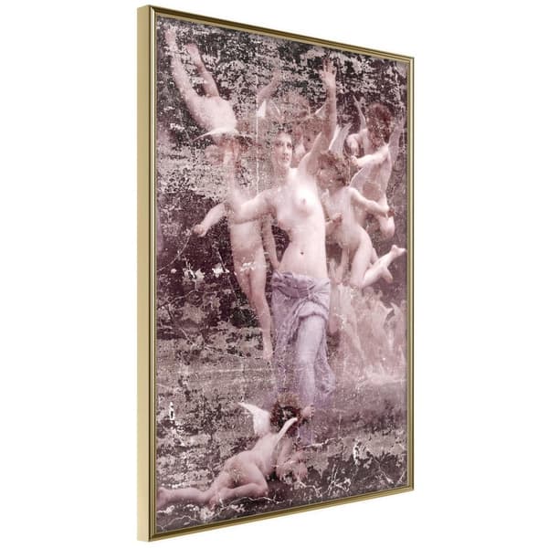 Inramad Poster / Tavla - Angels in Love