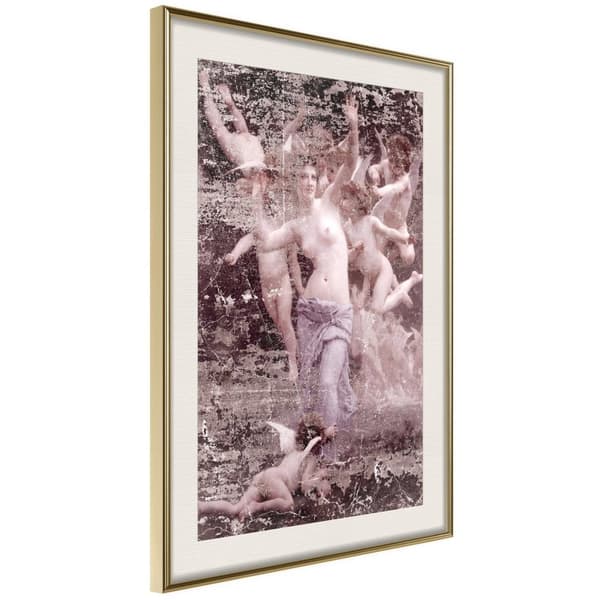 Inramad Poster / Tavla - Angels in Love