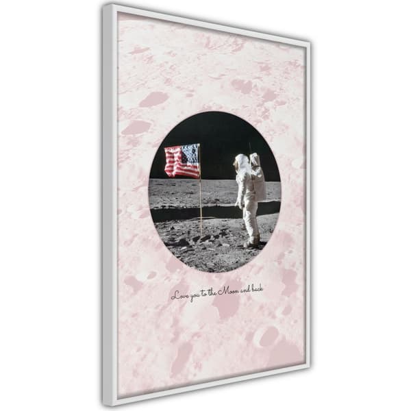 Inramad Poster / Tavla - Cosmic Love I