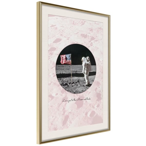 Inramad Poster / Tavla - Cosmic Love I