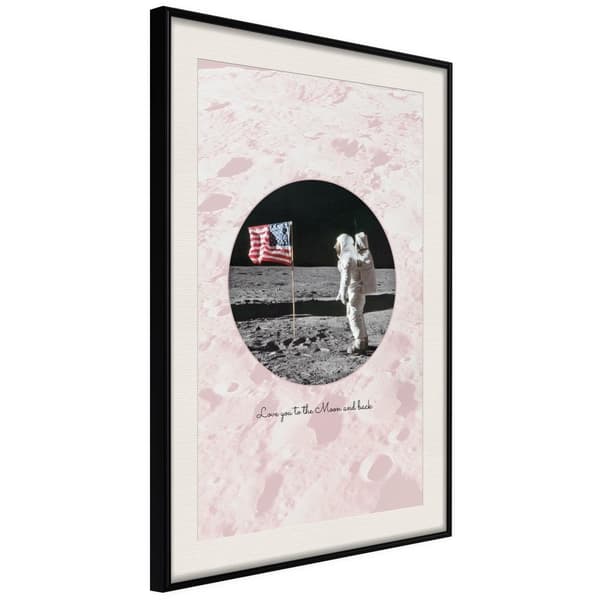 Inramad Poster / Tavla - Cosmic Love I
