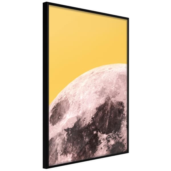 Inramad Poster / Tavla - Pink Moon