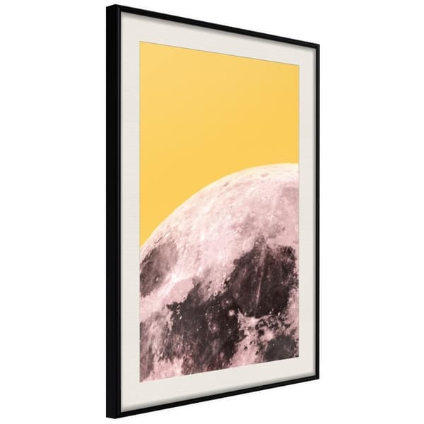 Inramad Poster / Tavla - Pink Moon