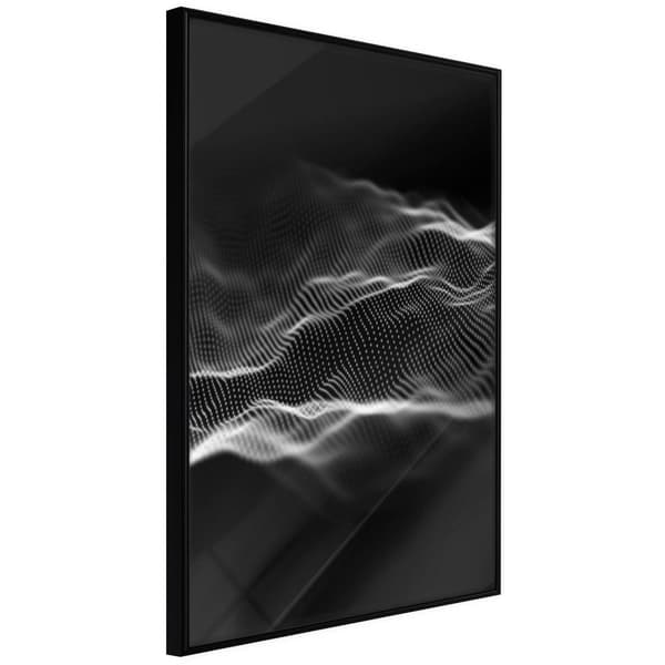 Inramad Poster / Tavla - Sound Wave