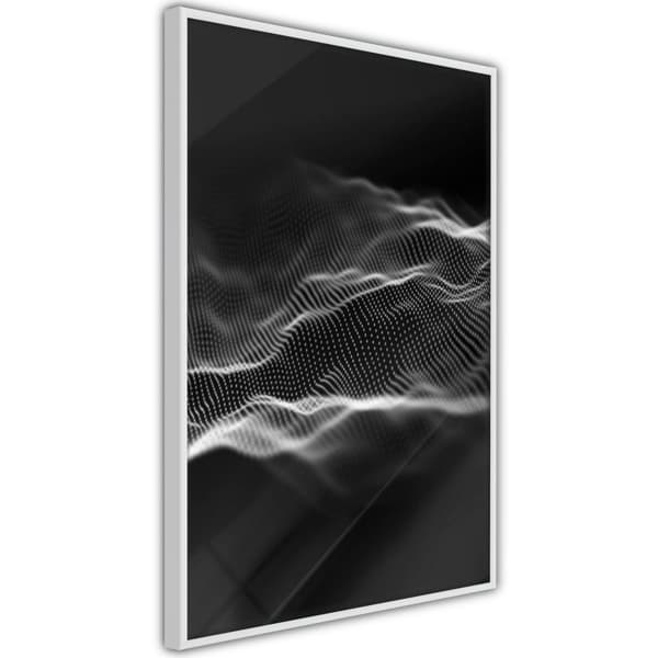 Inramad Poster / Tavla - Sound Wave