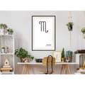 Miniatyrbild 7 av 11: Inramad Poster / Tavla - Zodiac: Scorpio II