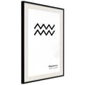 Miniatyrbild 5 av 11: Inramad Poster / Tavla - Zodiac: Aquarius II
