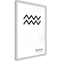 Miniatyrbild 9 av 11: Inramad Poster / Tavla - Zodiac: Aquarius II