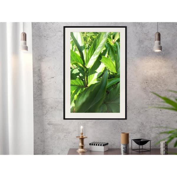 Inramad Poster / Tavla - Somewhere in the Garden