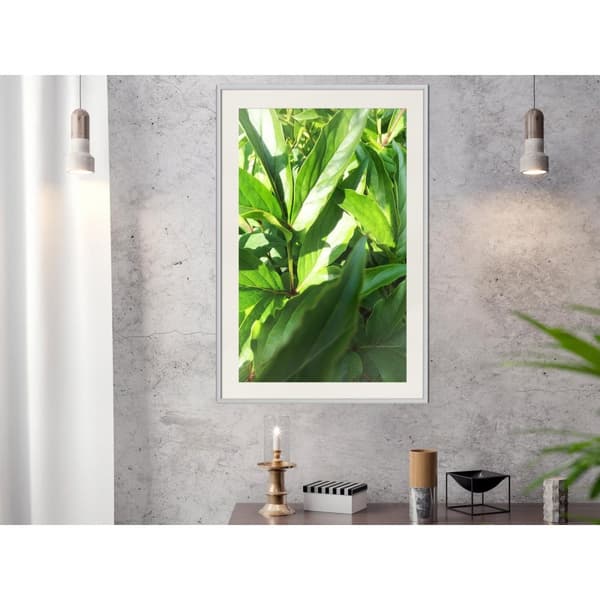 Inramad Poster / Tavla - Somewhere in the Garden