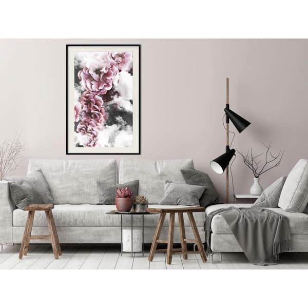 Inramad Poster / Tavla - Divine Flowers