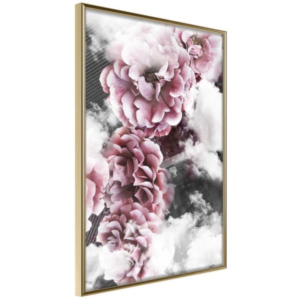 Inramad Poster / Tavla - Divine Flowers