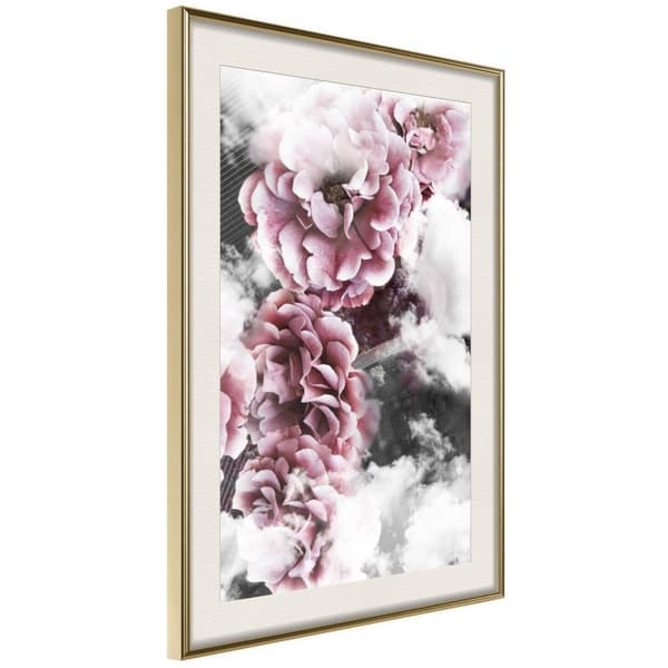Inramad Poster / Tavla - Divine Flowers