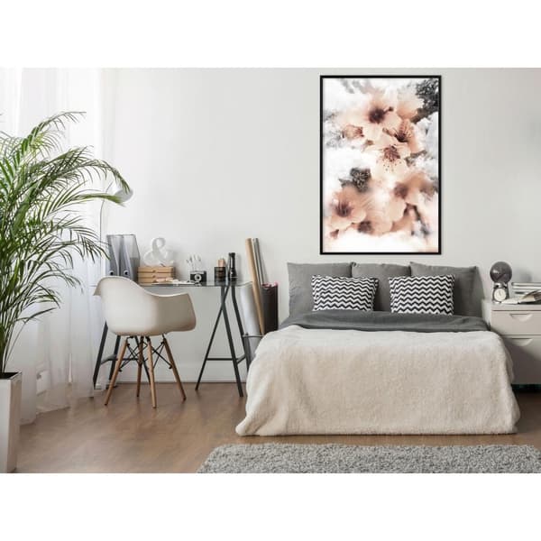 Inramad Poster / Tavla - Heavenly Flowers