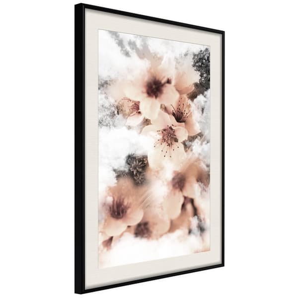 Inramad Poster / Tavla - Heavenly Flowers