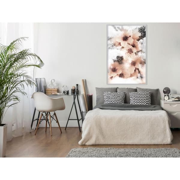 Inramad Poster / Tavla - Heavenly Flowers