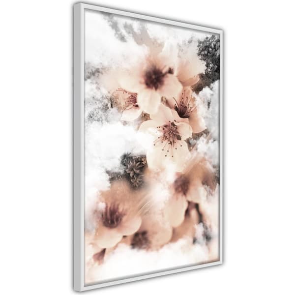 Inramad Poster / Tavla - Heavenly Flowers