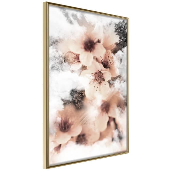 Inramad Poster / Tavla - Heavenly Flowers