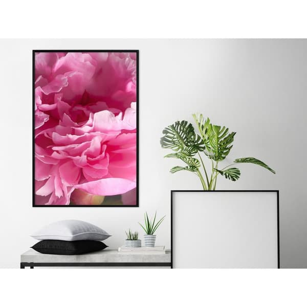 Inramad Poster / Tavla - Magenta Madness