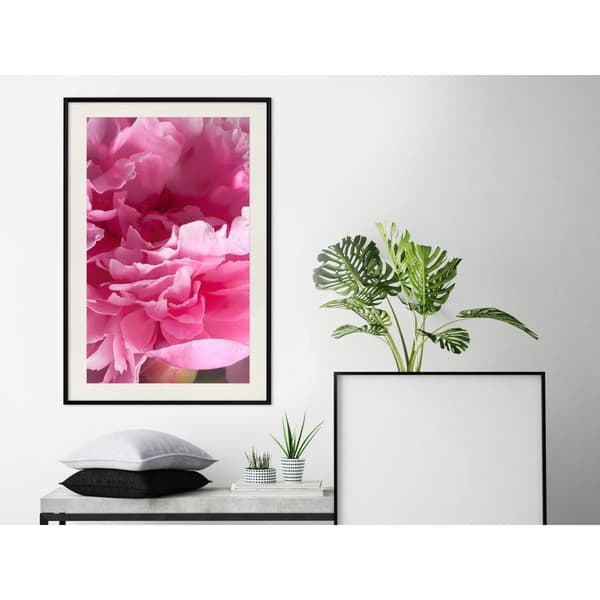 Inramad Poster / Tavla - Magenta Madness