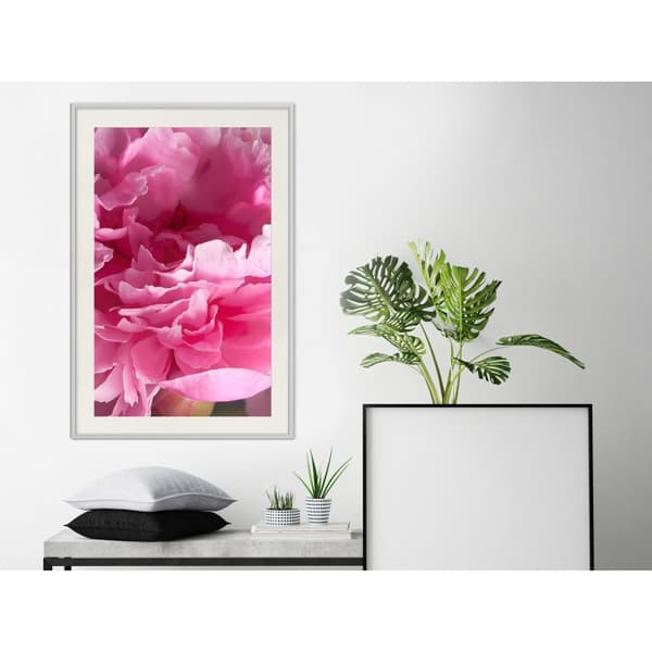 Inramad Poster / Tavla - Magenta Madness