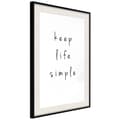 Miniatyrbild 5 av 11: Inramad Poster / Tavla - Simple Life