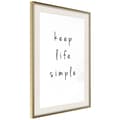 Miniatyrbild 10 av 11: Inramad Poster / Tavla - Simple Life