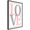 Miniatyrbild 5 av 11: Inramad Poster / Tavla - Grey-Pink Love
