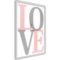 Miniatyrbild 9 av 11: Inramad Poster / Tavla - Grey-Pink Love