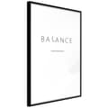 Miniatyrbild 2 av 11: Inramad Poster / Tavla - Seek a Balance