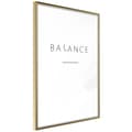 Miniatyrbild 1 av 11: Inramad Poster / Tavla - Seek a Balance