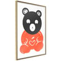 Miniatyrbild 1 av 11: Inramad Poster / Tavla - Teddy Bear in Love