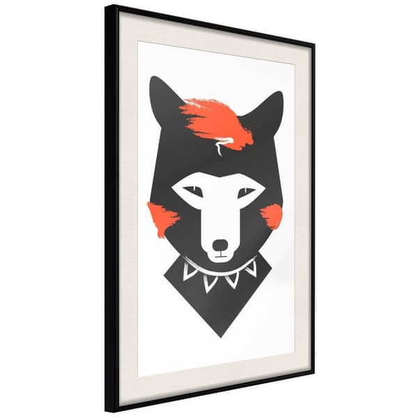 Inramad Poster / Tavla - Cute Redhead