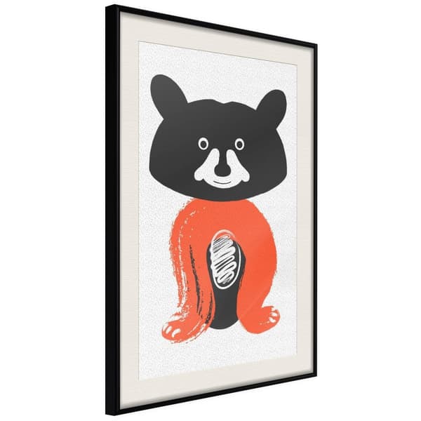 Inramad Poster / Tavla - Little Bear