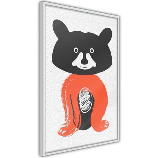 Inramad Poster / Tavla - Little Bear