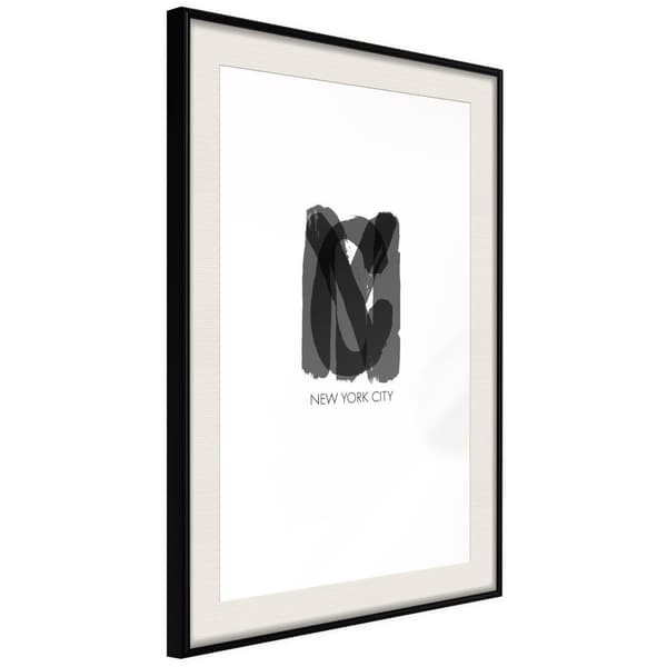 Inramad Poster / Tavla - NYC