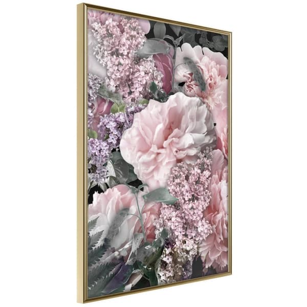 Inramad Poster / Tavla - Floral Life