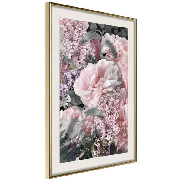 Inramad Poster / Tavla - Floral Life