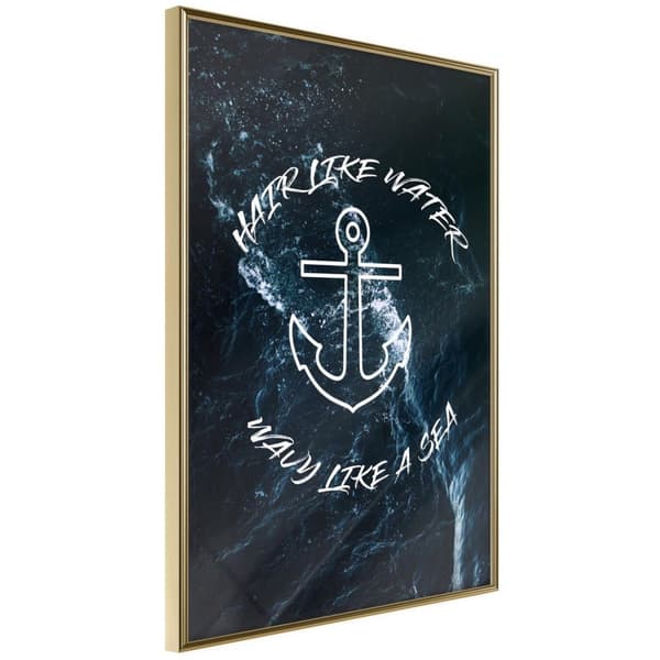 Inramad Poster / Tavla - Sailors' Loved One