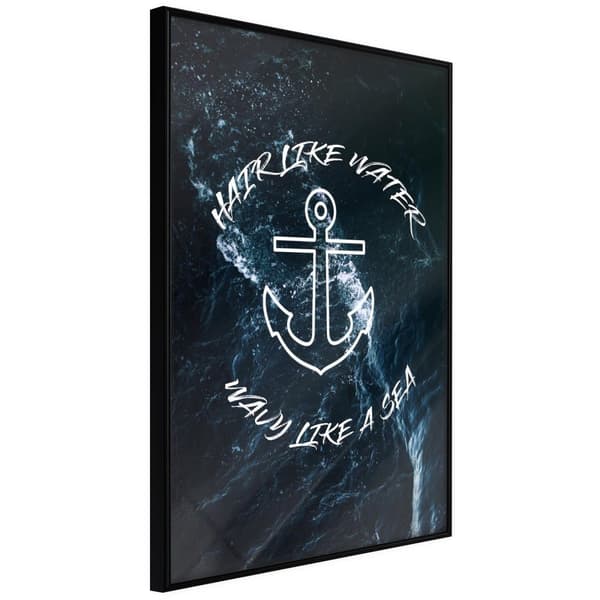 Inramad Poster / Tavla - Sailors' Loved One