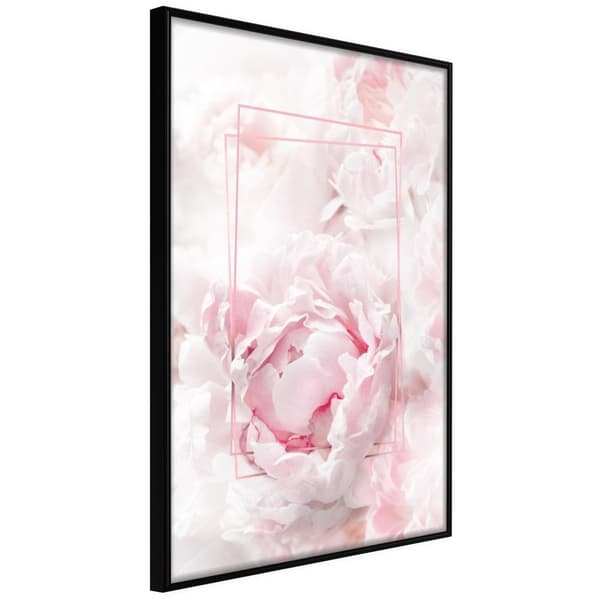 Inramad Poster / Tavla - Floral Dreams Svart ram 30x45