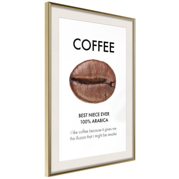 Inramad Poster / Tavla - Coffee I