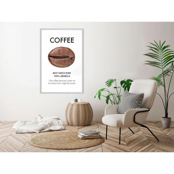 Inramad Poster / Tavla - Coffee I