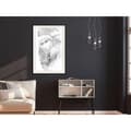 Miniatyrbild 7 av 11: Inramad Poster / Tavla - Mysterious Look (Grey)