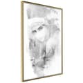 Miniatyrbild 1 av 11: Inramad Poster / Tavla - Mysterious Look (Grey)